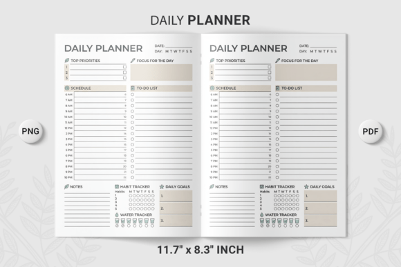 Daily Planner Schedule and To-Do List Page Guide
