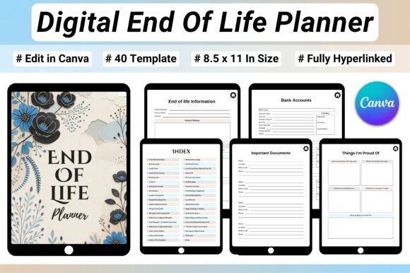 Digital End of Life Planner: Organize Your Legacy with Clarity and Care