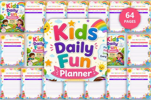 Kids Daily Fun Planner – A Practical Tool for Real Life