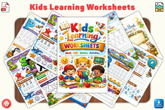 Kids Learning Worksheets: A Practical Tool for Early Skill Building at Home and On the Go