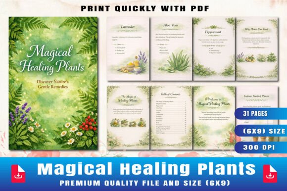 Magical Healing Plants: A Practical Guide to Integrating Herbal Wisdom into Your Daily Workflow