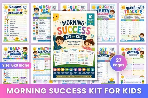 Morning Success Kit for Kids: A Practical Guide to Building Positive Daily Routines
