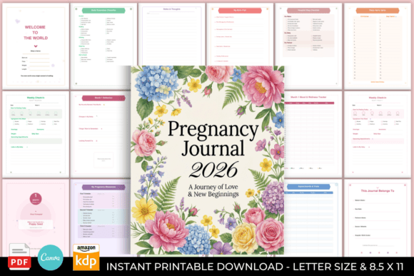 Pregnancy Journal 2026: A Modern Keepsake for the Expectant Professional