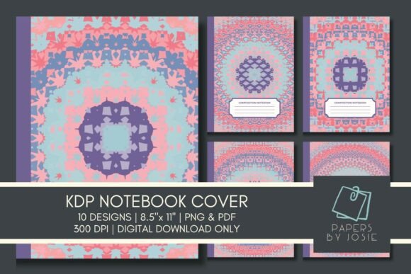Purple Mandalas KDP Notebook Cover: A Practical Guide for Self-Publishers