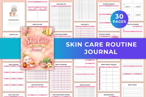 Skin Care Routine Journal: Track Your Beauty Progress