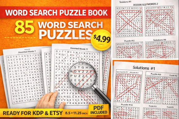 Word Search Puzzles for Adults and Seniors